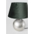 Elegancka, Złota, Lampa Stojąca, Abażur Ciemno Zielony, Styl Glamour